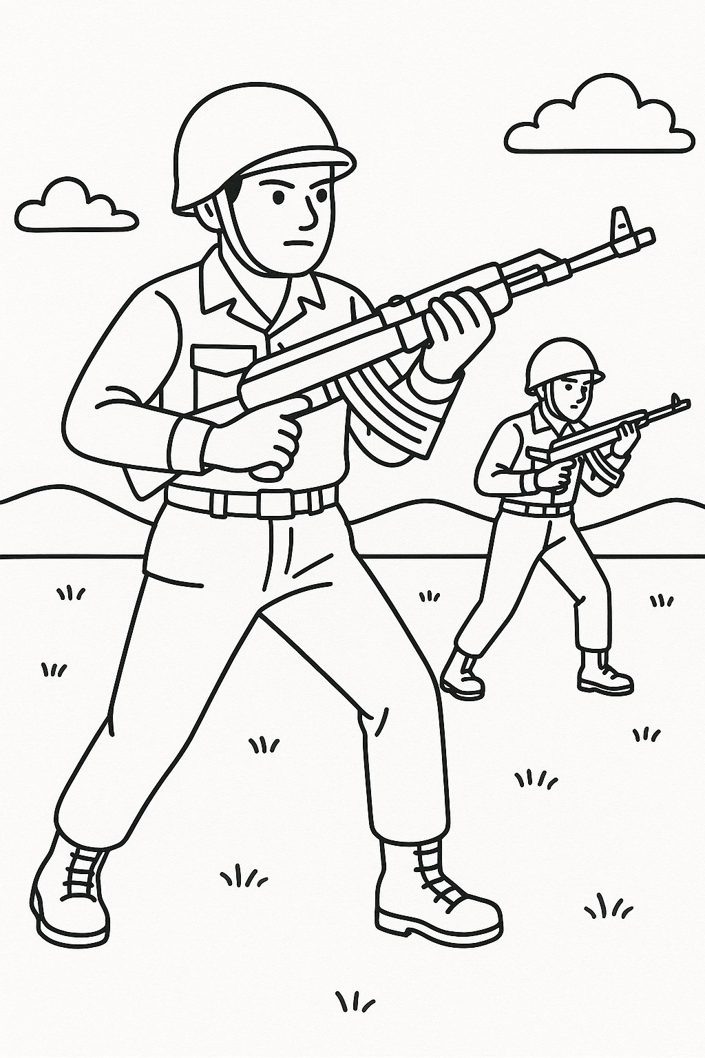 Soldier in Training