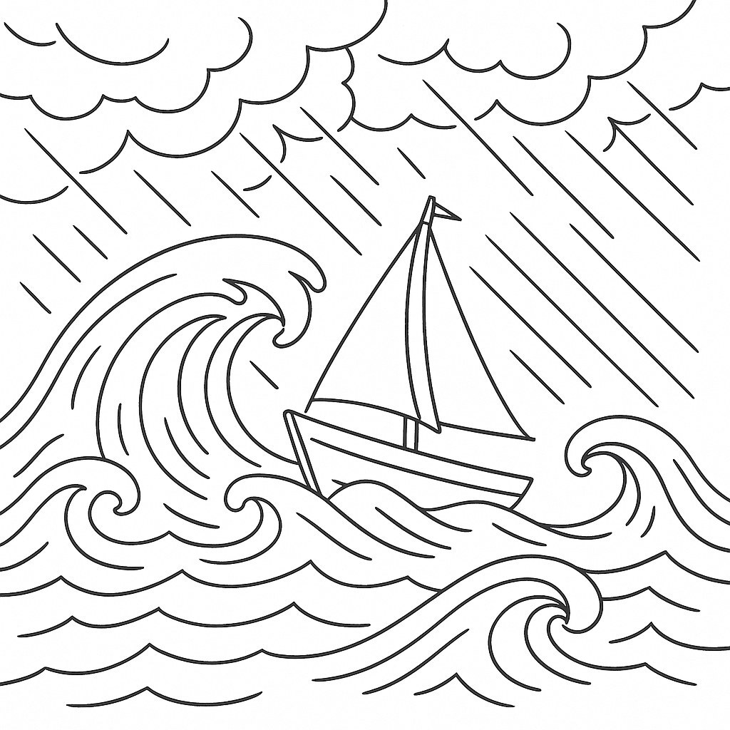 Storm at Sea