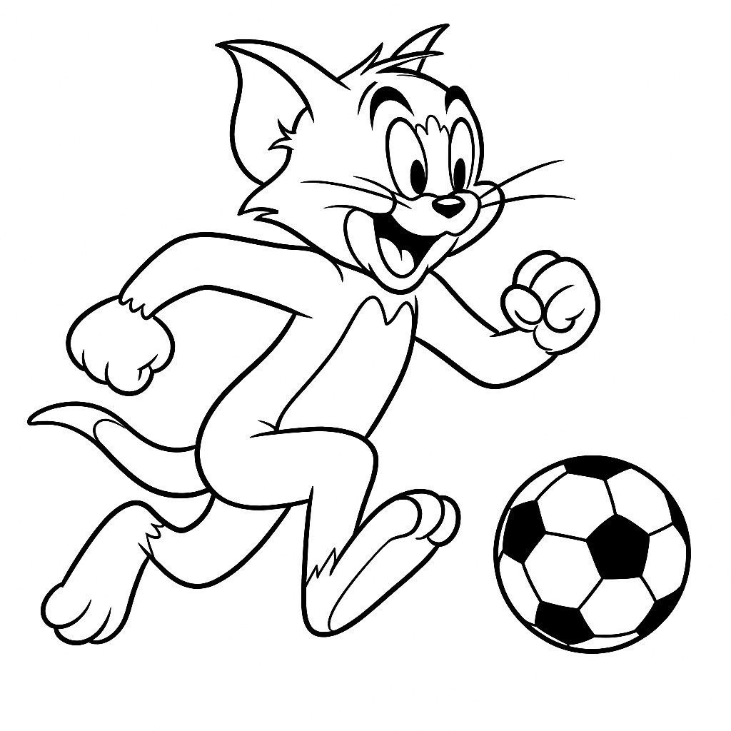 Sporty Tom Cat