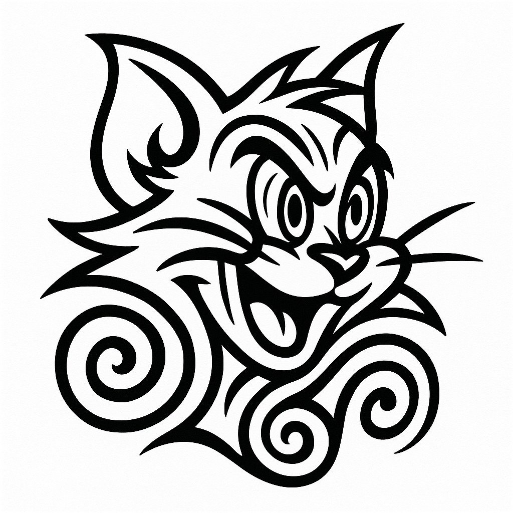 Tom Cat Coloring Pages for Kids to Learn and Create 2026