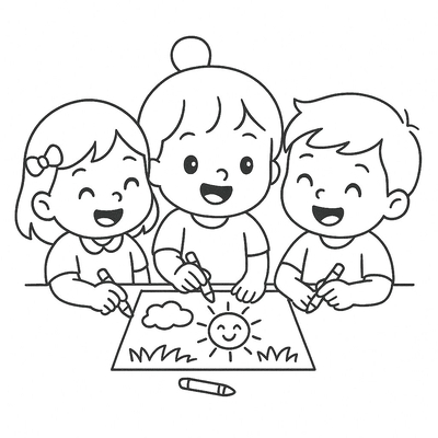 Bé Bún Coloring Practice – Cute and Creative Pages for Kids 2026