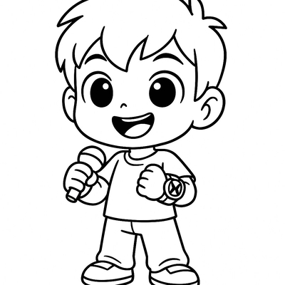 Ben Ten Coloring Pages for Kids 2026 – Easy-to-Color Ben10 Images