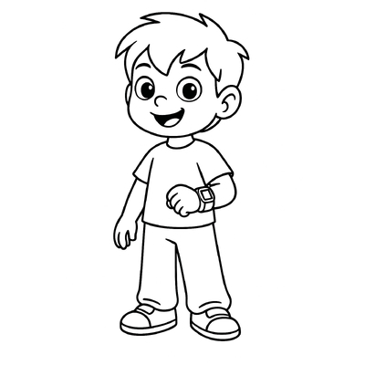 Ben Ten Coloring Pages for Kids 2026 – Easy-to-Color Ben10 Images