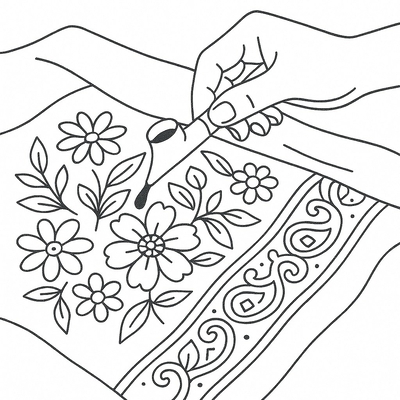 Best Fabric Coloring Pages for Kids – Creative Fun 2026