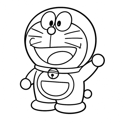 Doraemon and Dorami Coloring Pages for Kids – Creative Fun 2026