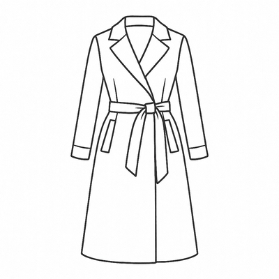 Elegant Beige Women's Trench Coat – Latest Trend 2026