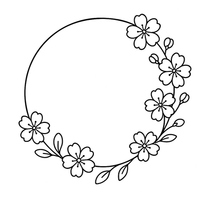 Flower Coloring Frames for Kids – Most Beautiful 2026
