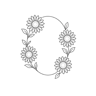 Flower Coloring Frames for Kids – Most Beautiful 2026