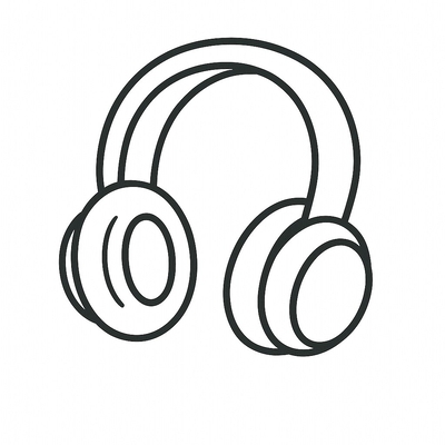 Headphone Coloring Pages for Kids 2026 – Creative Fun with Music