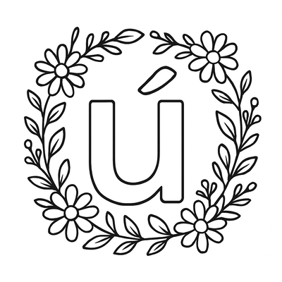 Letter Ư Coloring Pages for Kids 2026 – Cute and Educational