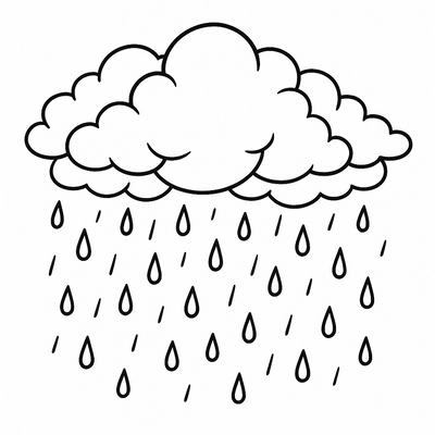 Rain Cloud Coloring Pages for Kids to Inspire Creativity 2026