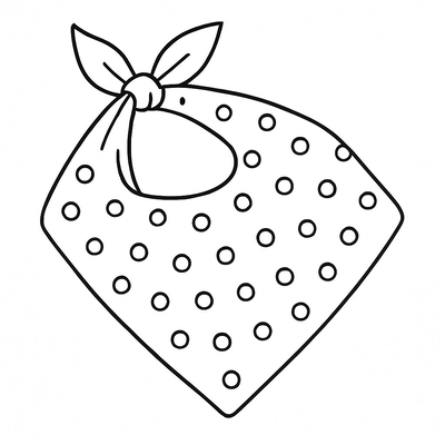 Scarf Coloring Pages for Kids 2026 – Cute and Easy Designs
