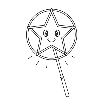 Star Lantern Coloring Pages for Kids 2026