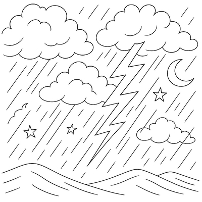 Storm and Wind Coloring Pages for Kids to Inspire Creativity 2026