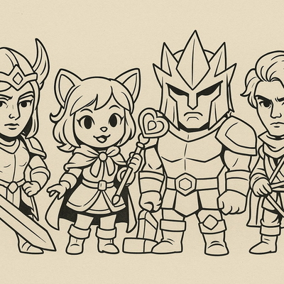 The Best Arena of Valor Coloring Pages for Kids 2026