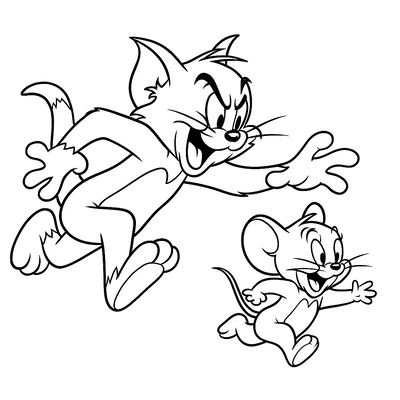 Tom Cat Coloring Pages for Kids to Learn and Create 2026