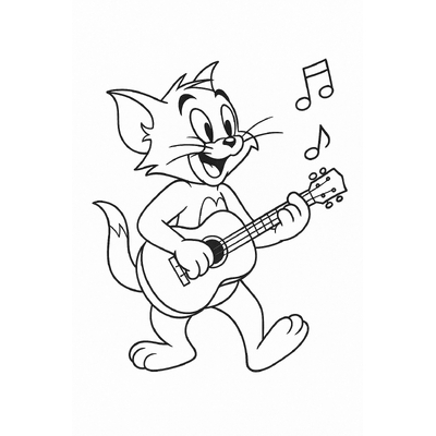 Tom Cat Coloring Pages for Kids to Learn and Create 2026
