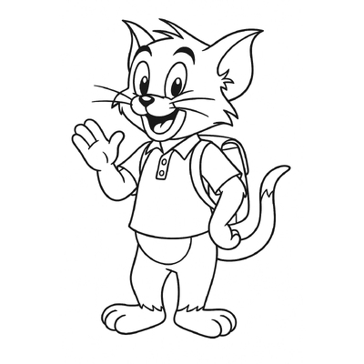 Tom Cat Coloring Pages for Kids to Learn and Create 2026