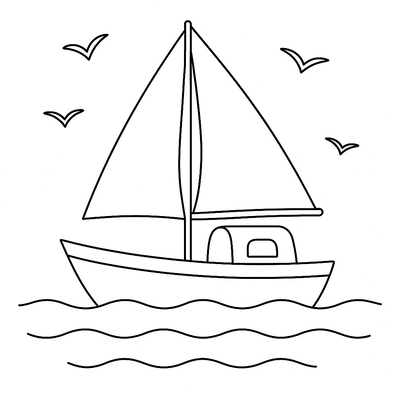 Transportation Coloring Pages for Kids to Practice Coloring 2026