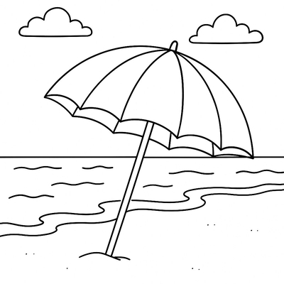 Umbrella Coloring Pages for Kids – Creativity and Learning 2026
