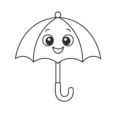Umbrella Coloring Pages for Kids – Creativity and Learning 2026
