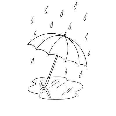 Umbrella Coloring Pages for Kids – Creativity and Learning 2026