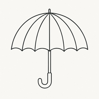Umbrella Coloring Pages for Kids – Creativity and Learning 2026