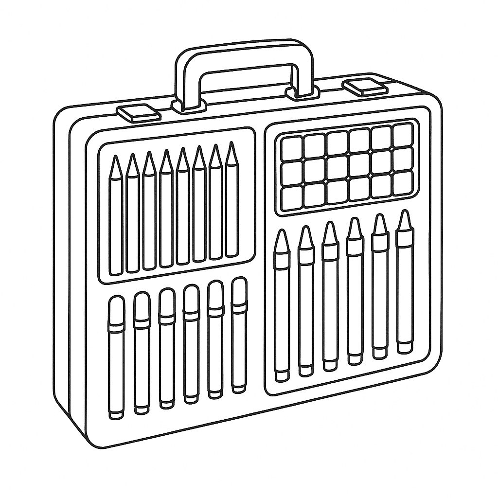 Travel Coloring Set
