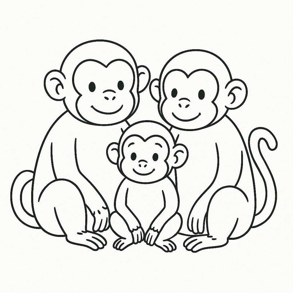 Monkey Family