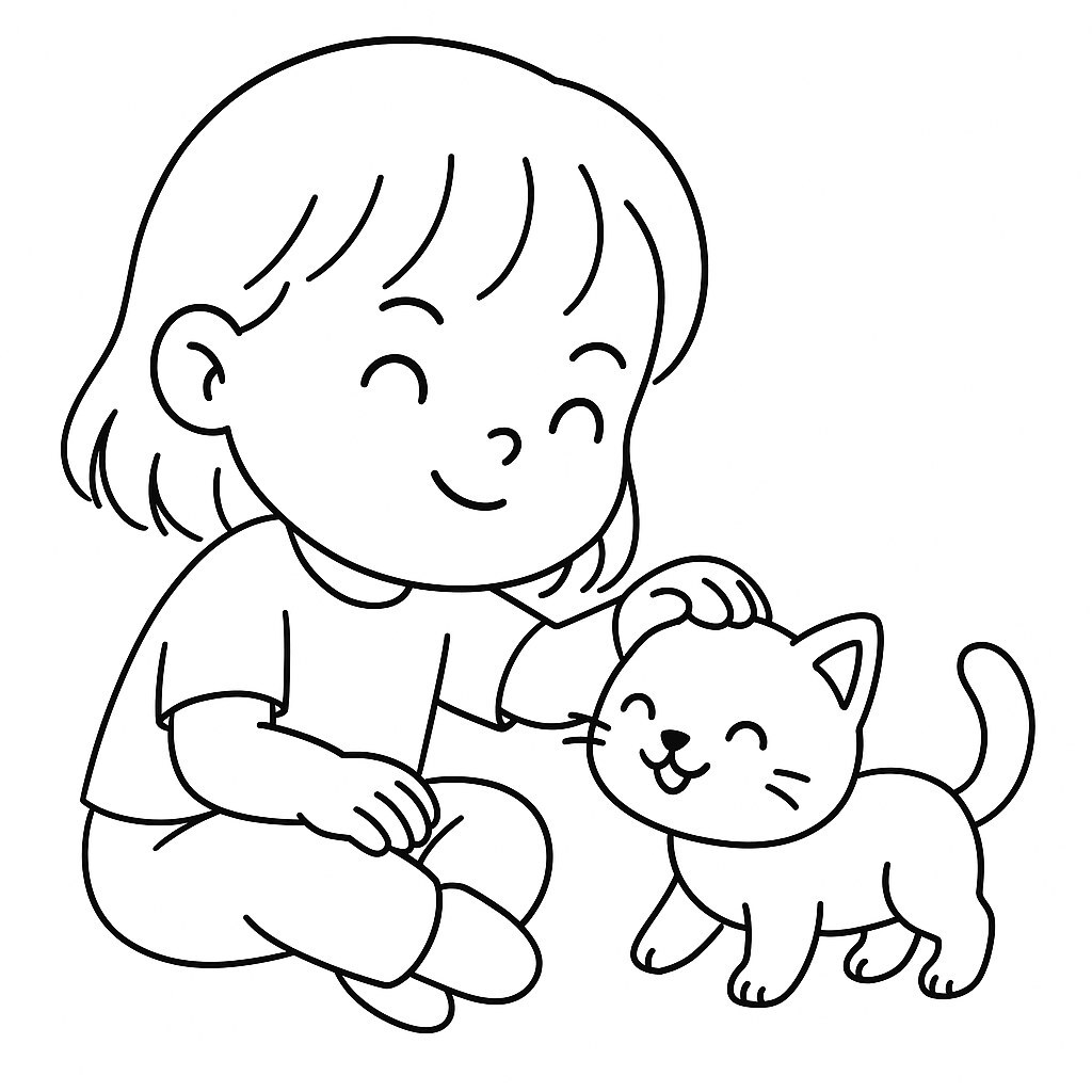 Little Bun with Pets