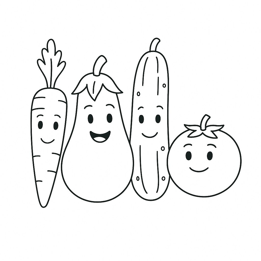 Beautiful, Easy-to-Download Eggplant Coloring Pages for Kids 2026