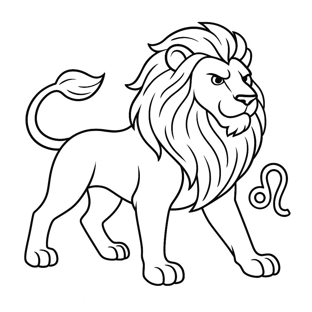 Classic Leo Zodiac