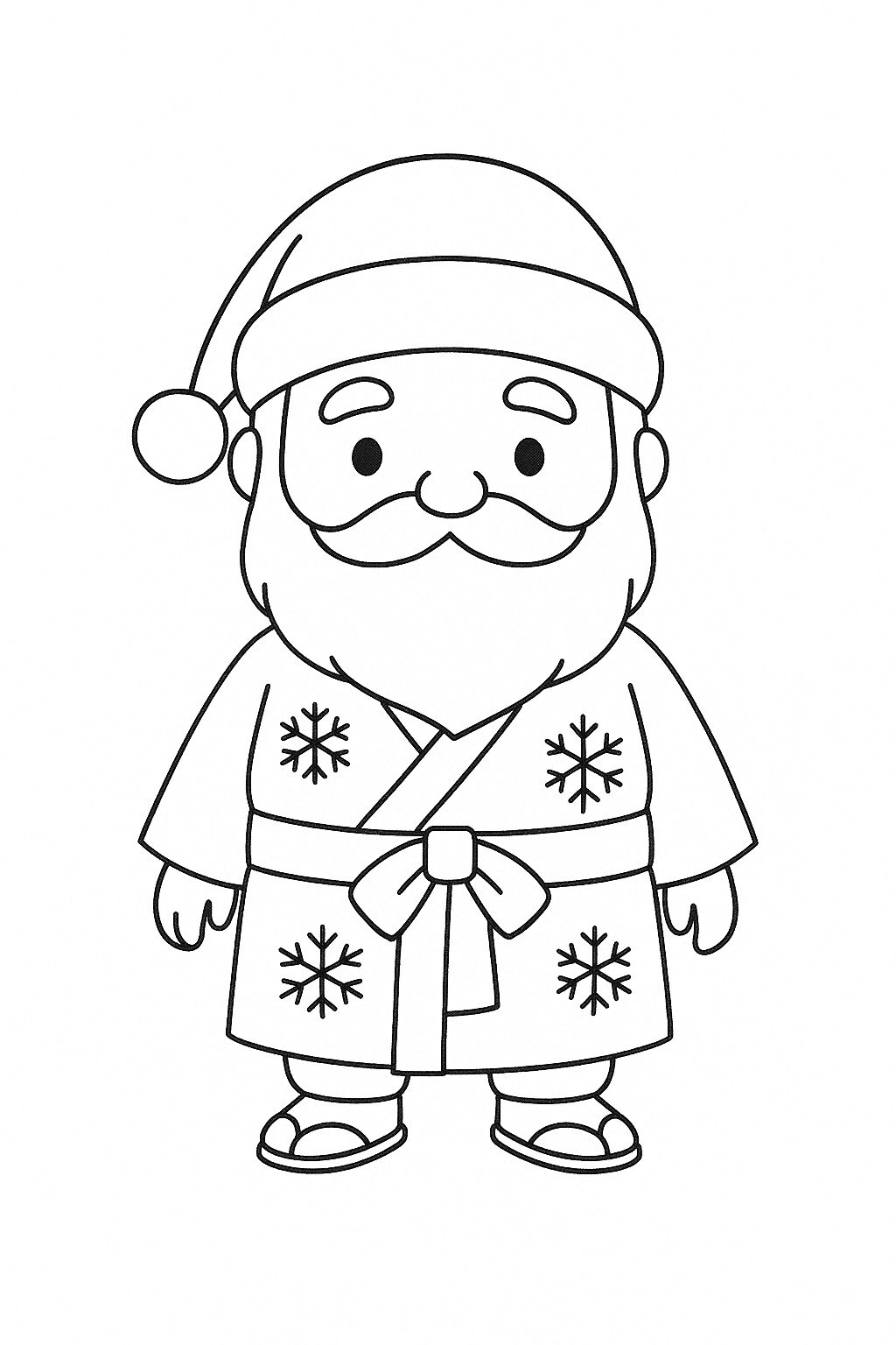 Japanese Style Santa Claus
