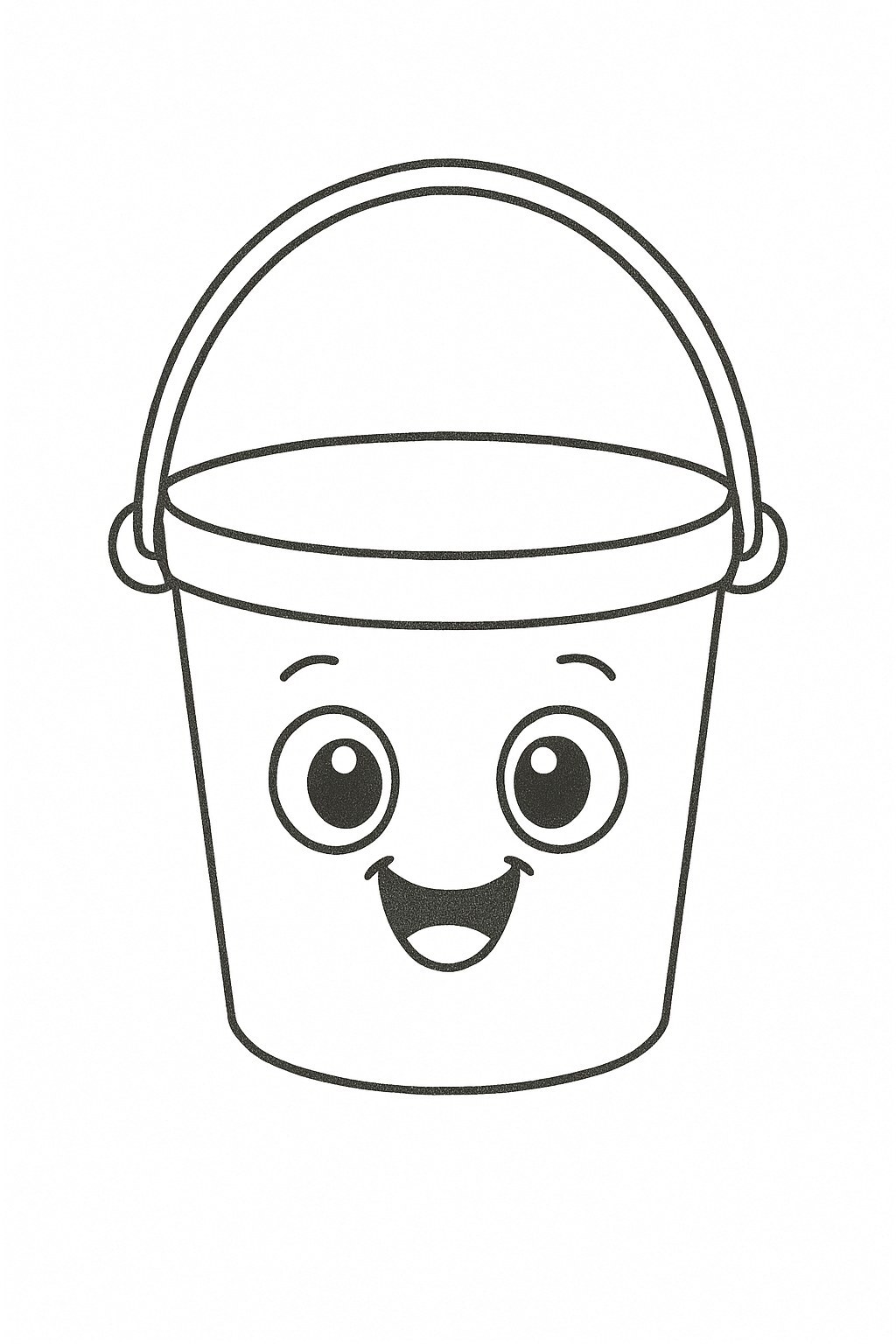 Fun Cartoon Bucket