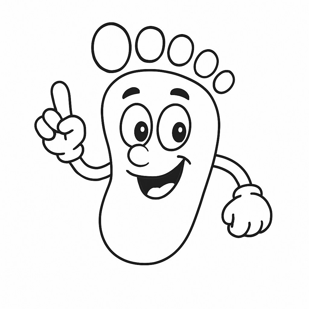 Cartoon Foot
