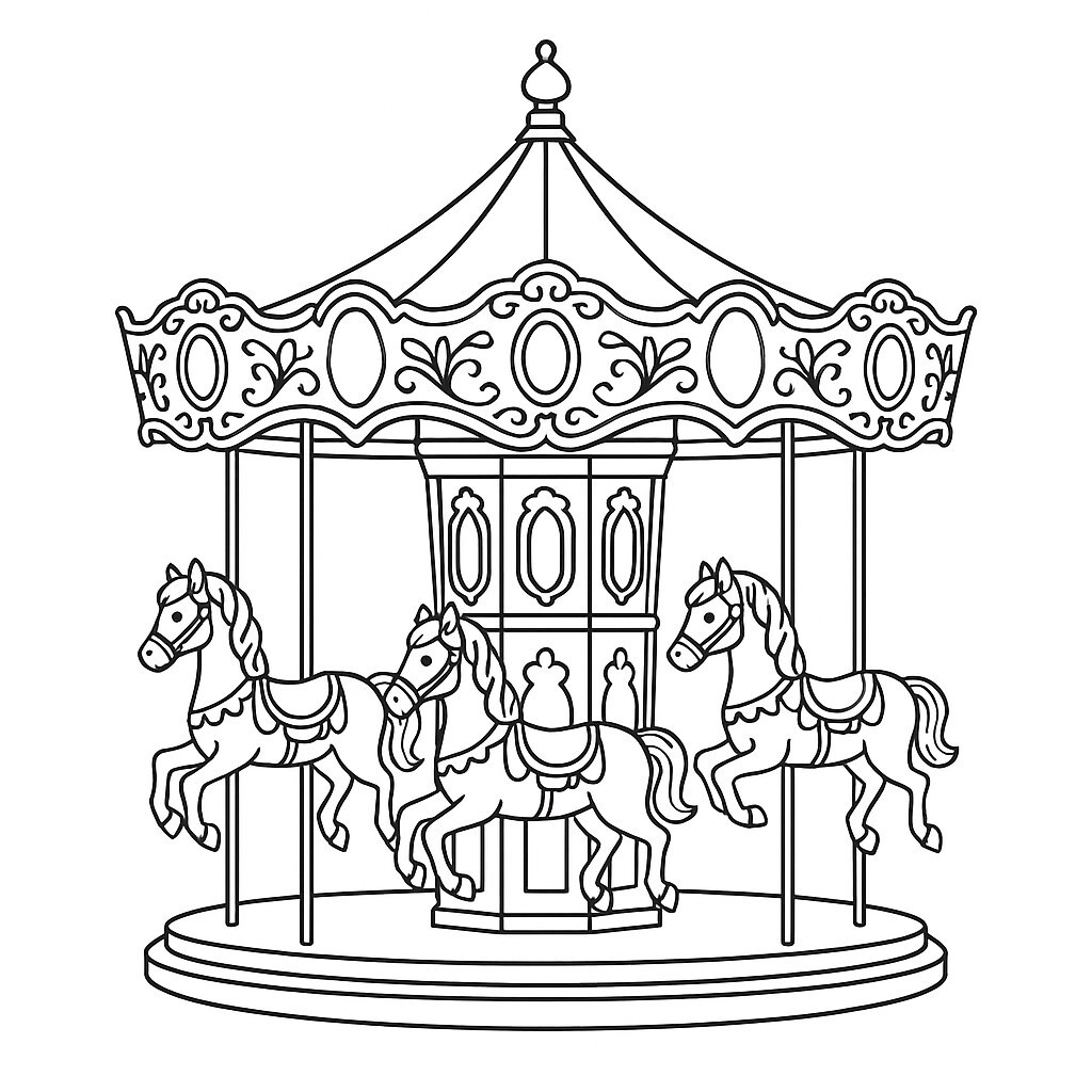 Vintage Classic Carousel