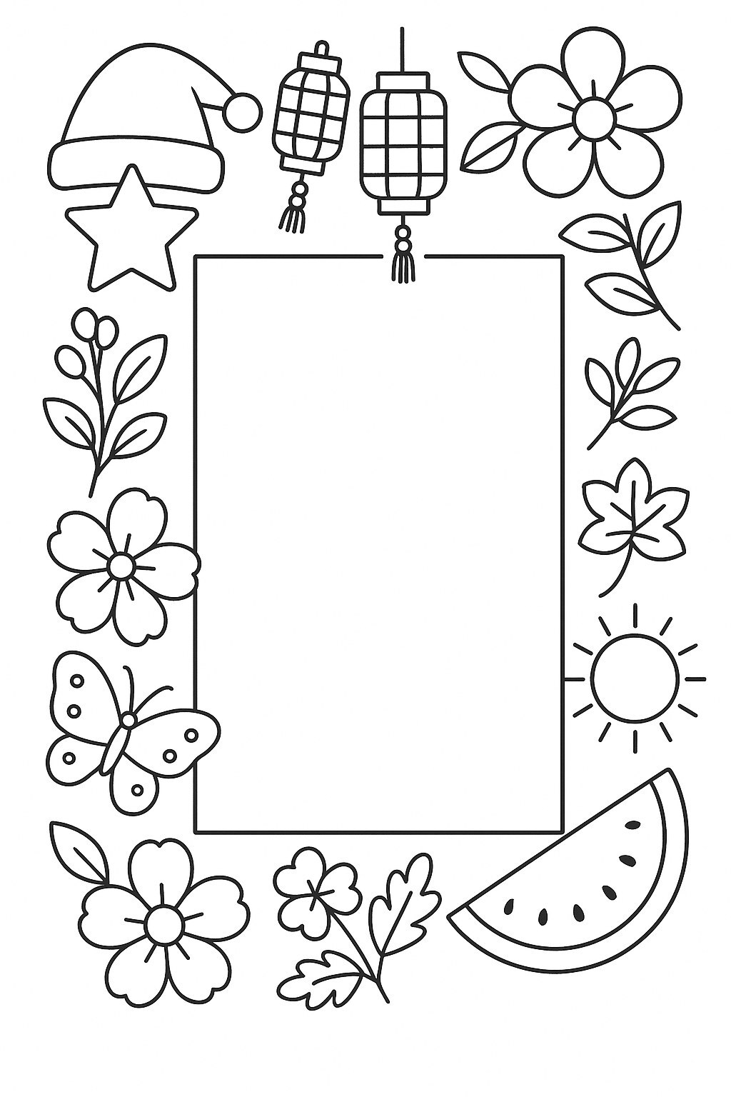 Four Seasons Festival Frame