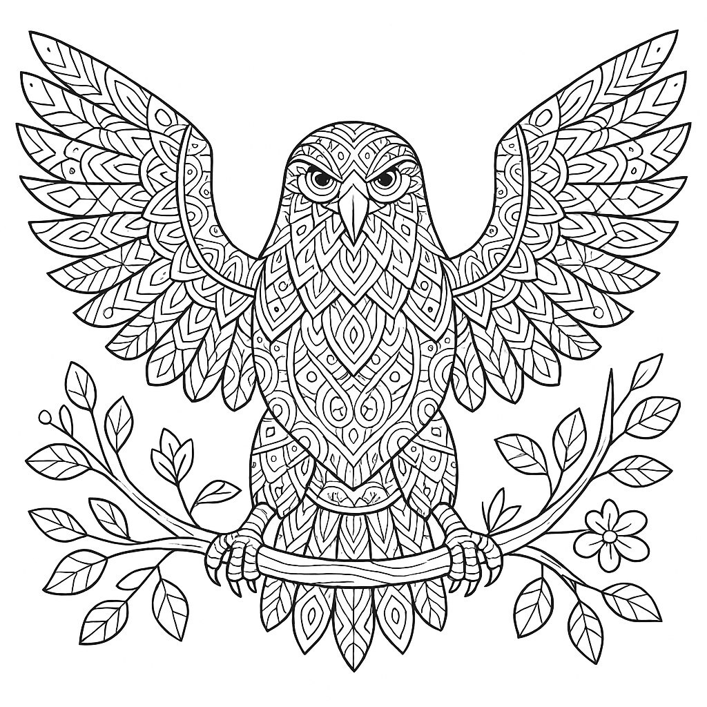 Cutest Eagle Coloring Pages for Kids 2026