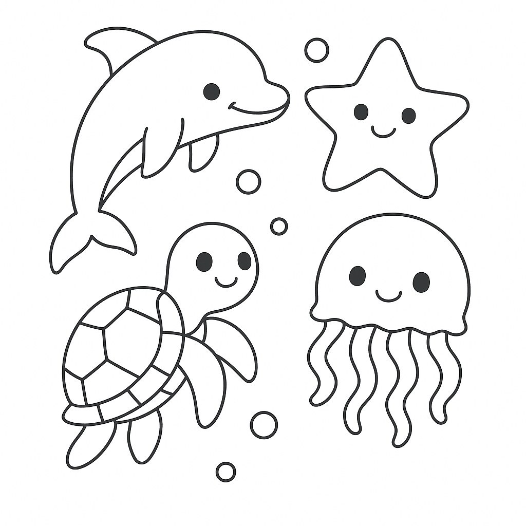 Cute Sea Creatures