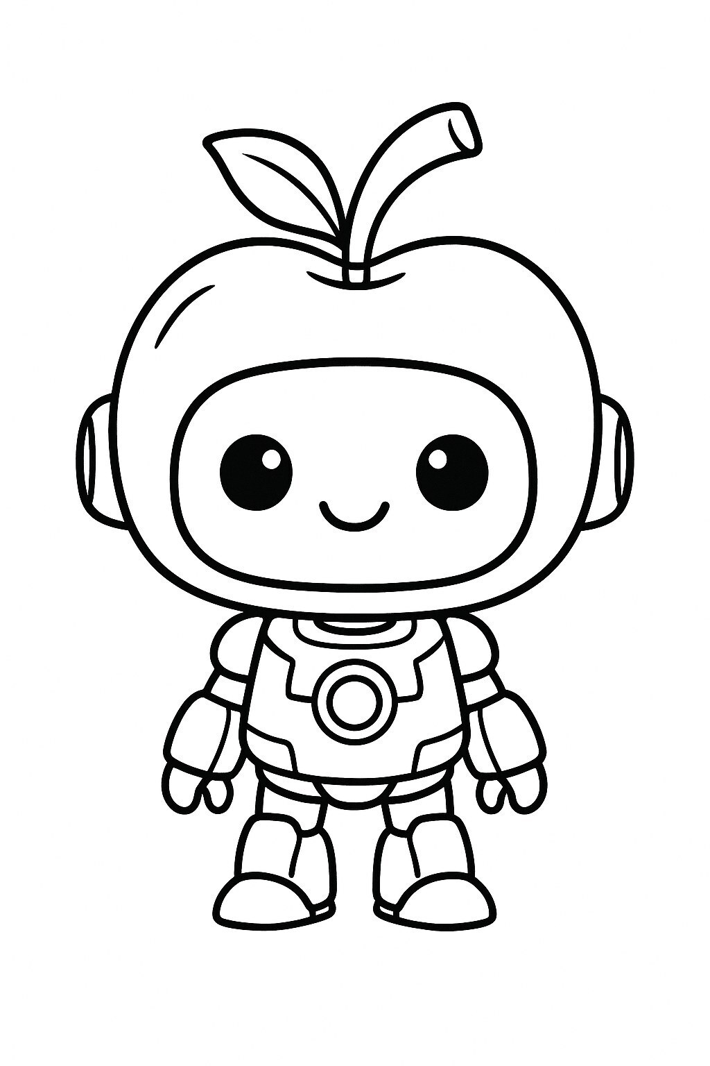 Chibi Fruit Robot
