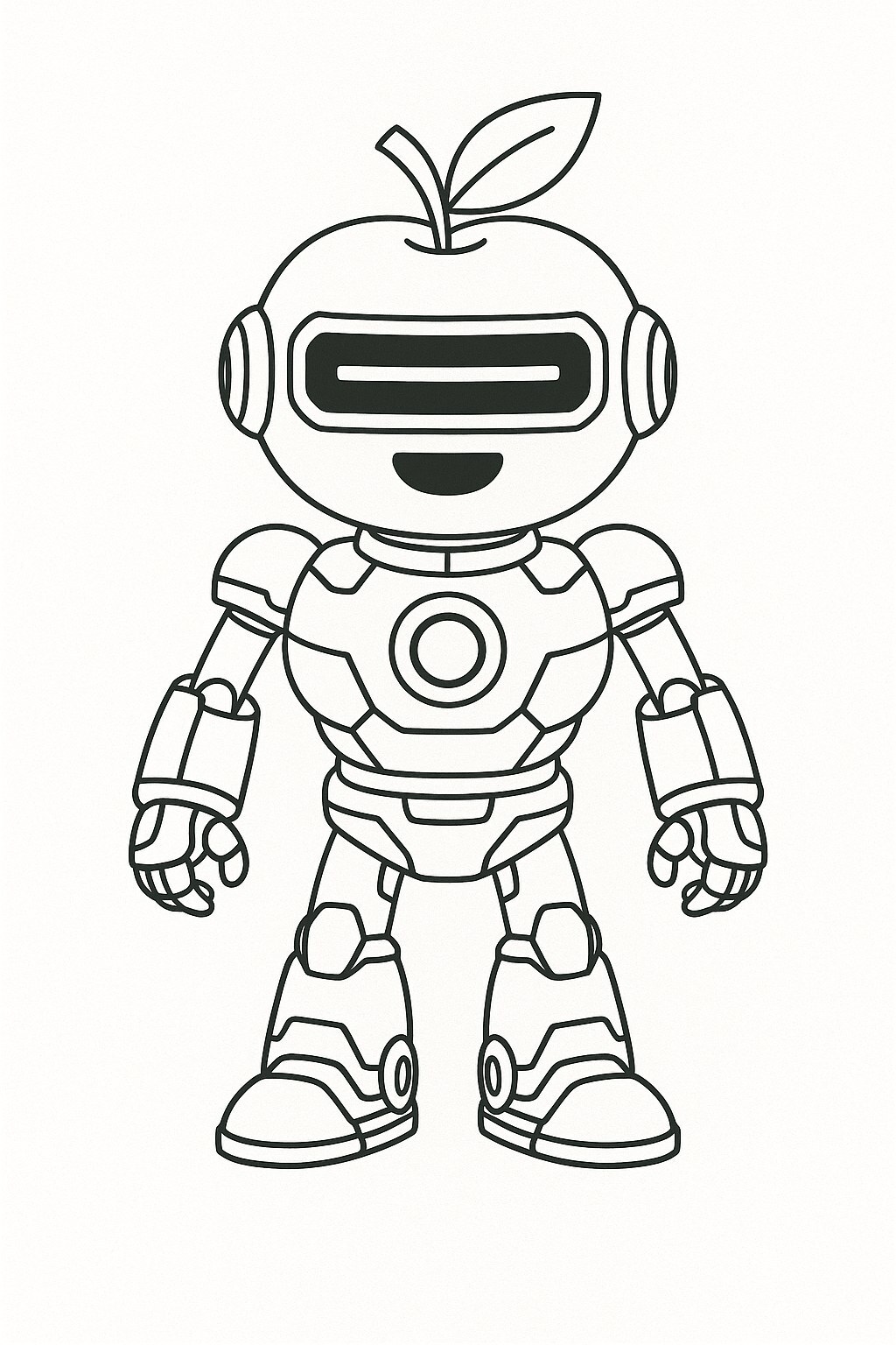 Futuristic Fruit Robot