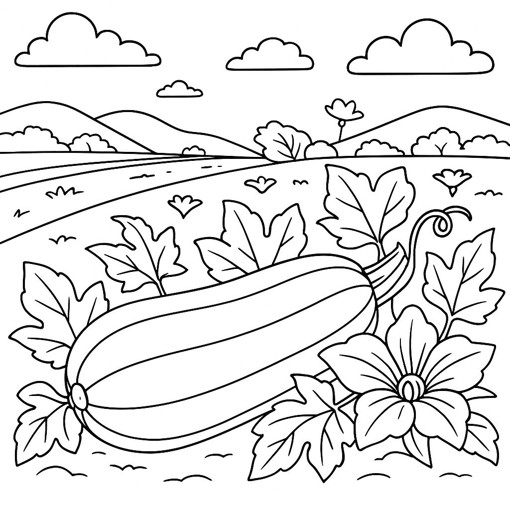 Winter Melon in the Field