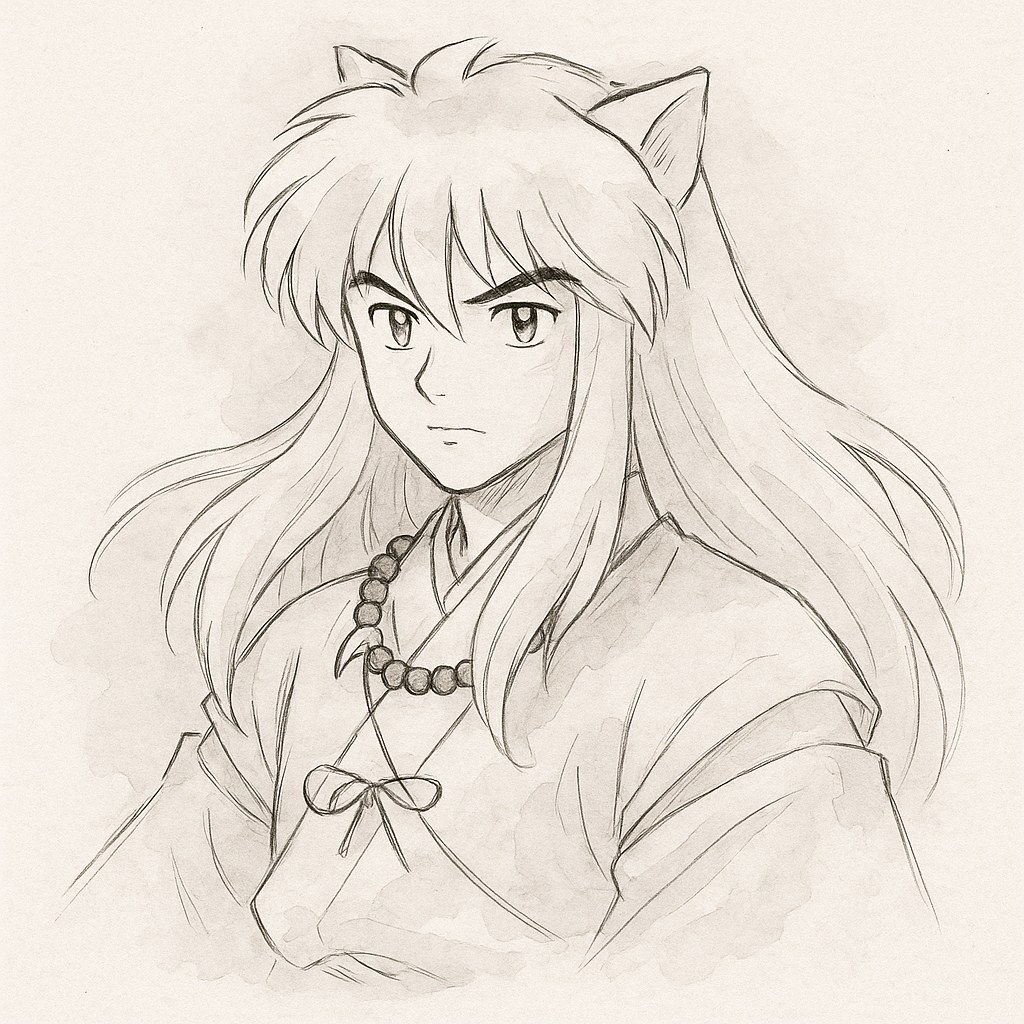 Inuyasha Watercolor Art
