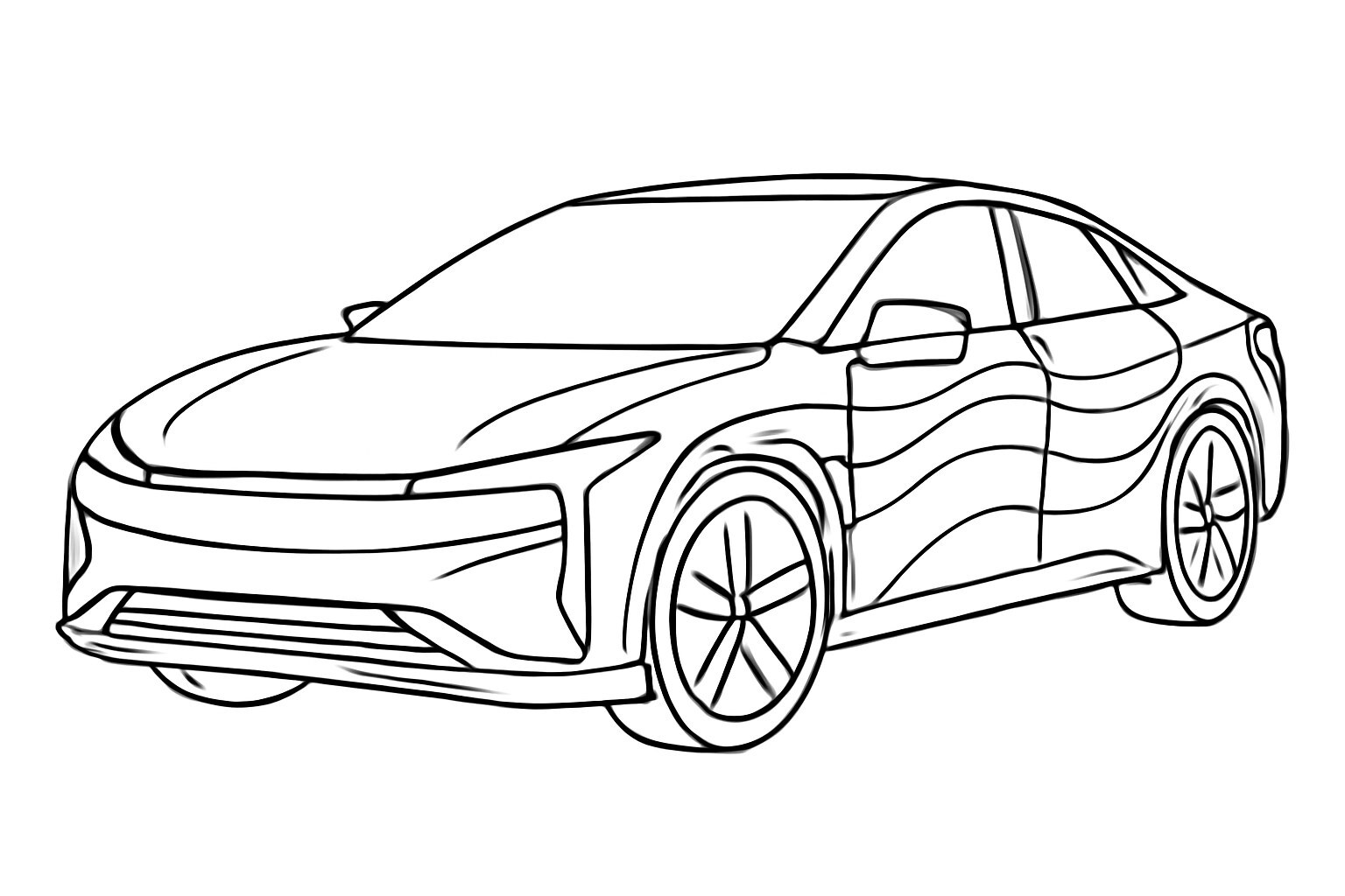 Kun Futuristic Multicolor Vehicle