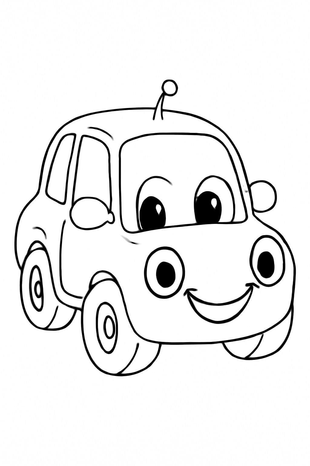 Fun Cartoon Kun Car