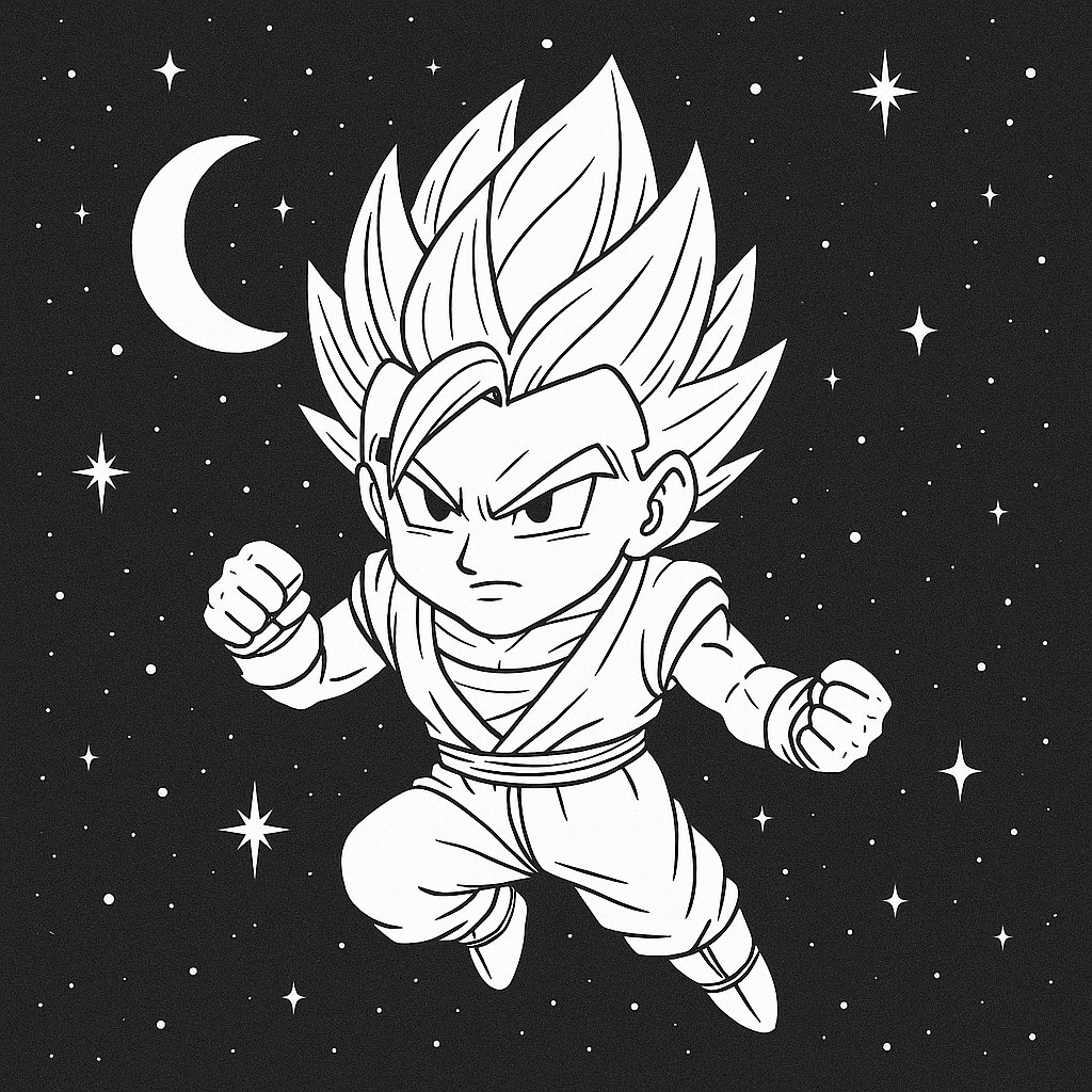 Vegito in Space