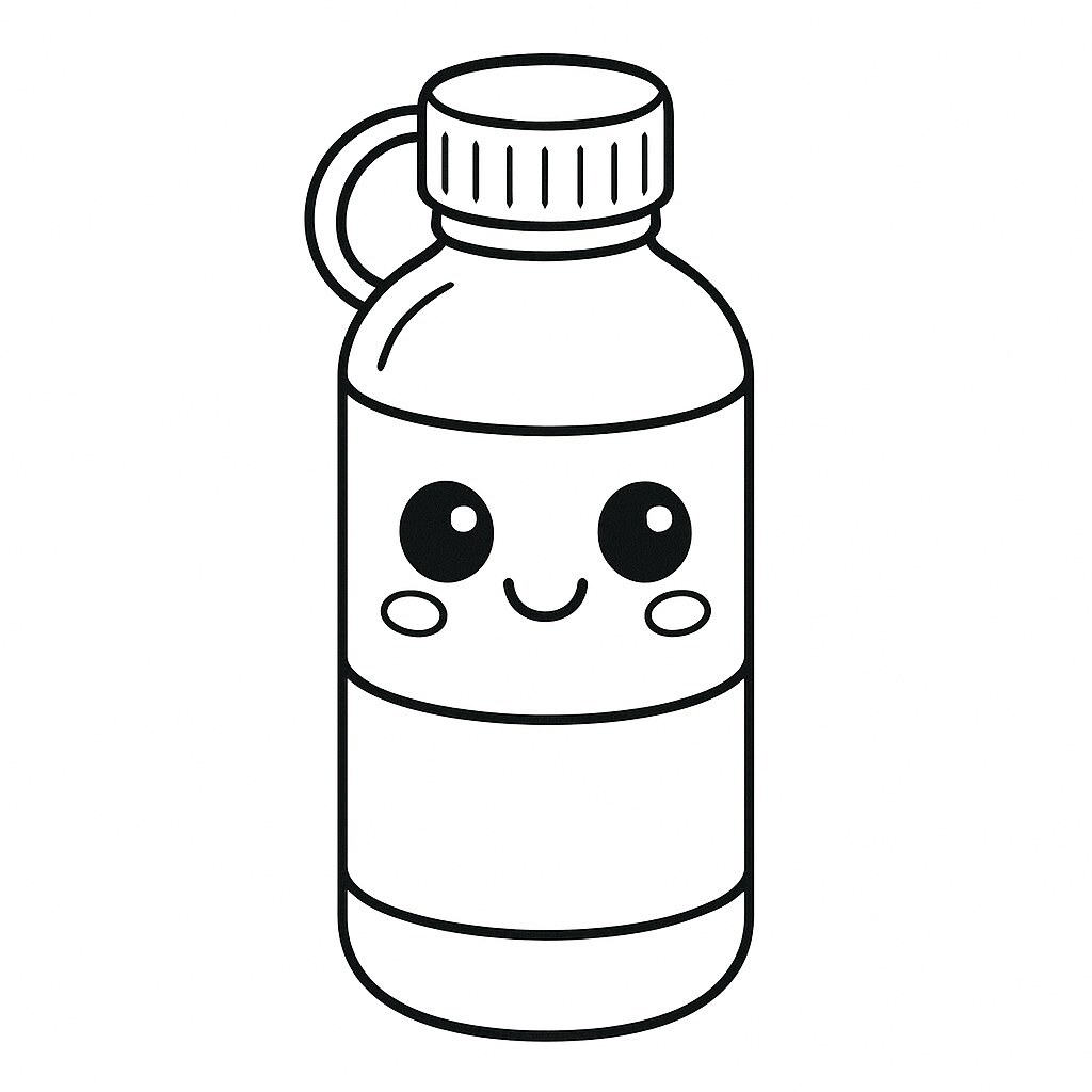 Cartoon Water Bottle