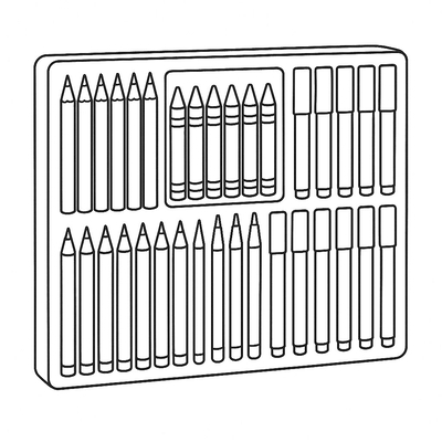 150-Piece Coloring Set for Kids 2026