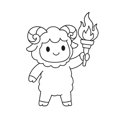 Aries Zodiac Coloring Pages for Kids – Creative Fun 2026