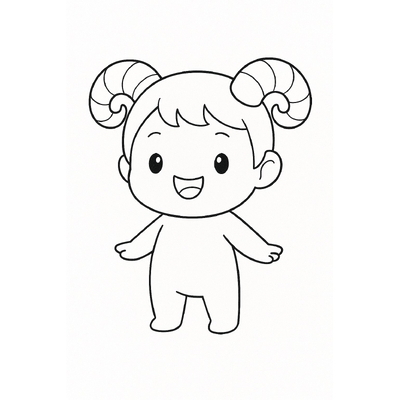 Aries Zodiac Coloring Pages for Kids – Creative Fun 2026